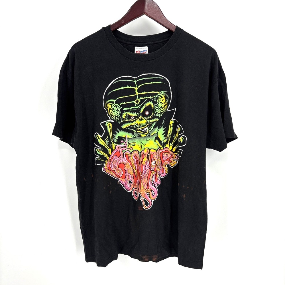 Gwar Vintage T-shirt‎ I Died on the Flesh Column XL Metal Ultra Rare! 📈